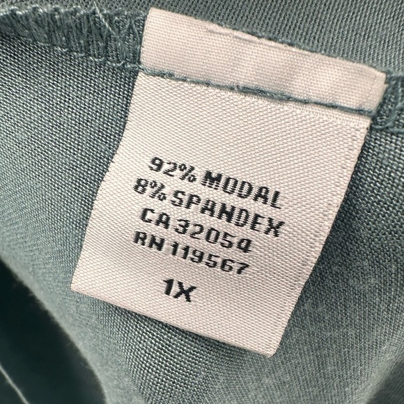 Rachel Pally Aurora Teal Maxi Long Dress Size 1X - Picture 4 of 4